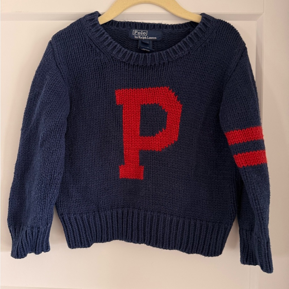 Polo by Ralph Lauren Navy Sweater 2T